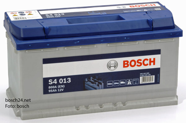 Starterbatterie Bosch S4      95Ah 800A  0092S40130