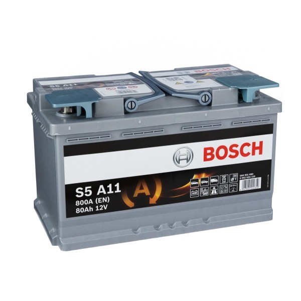 Starterbatterie Bosch S5A    AGM      85Ah 800A  0092S5A110