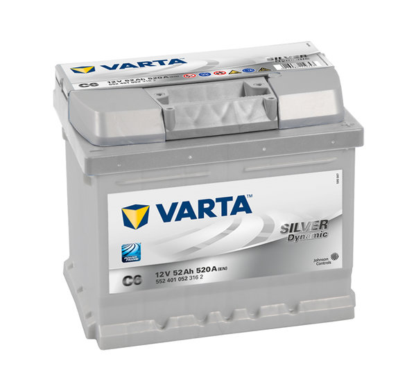 Starterbatterie Varta Silver Dynamic      52Ah 520A  552401052 6132
